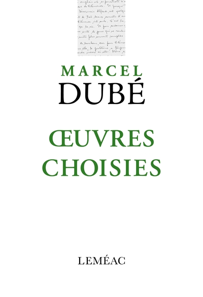 Oeuvres choisies