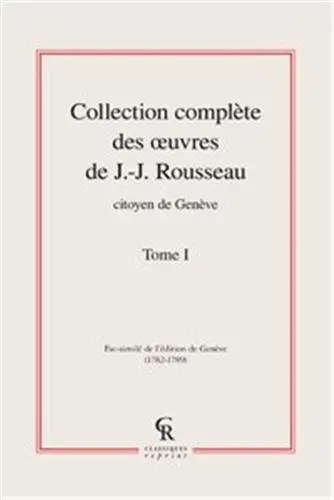 Oeuvres complètes. Vol. 1