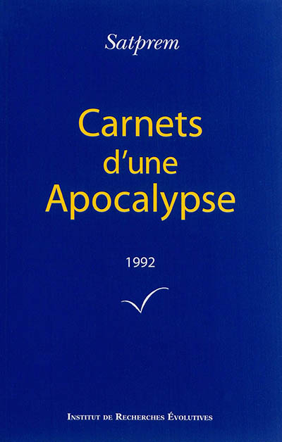 Carnets d'une apocalypse. Vol. 12. 1992