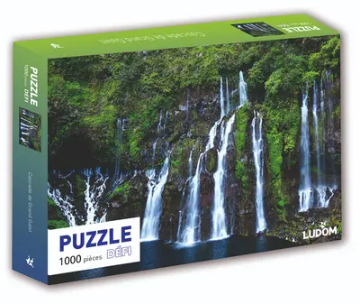 Cascade de Grand Galet : puzzle défi 1.000 pièces
