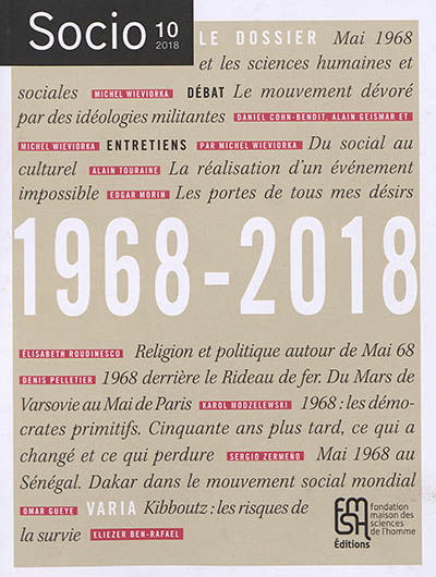 Socio, n° 10. 1968-2018