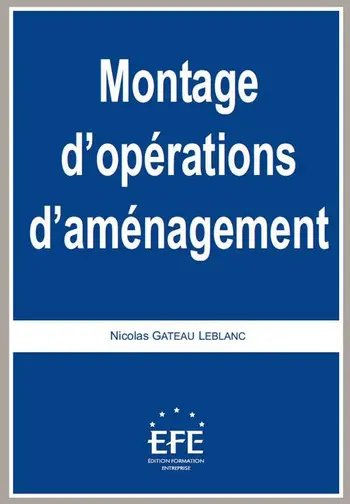 Montage d'opérations d'aménagement