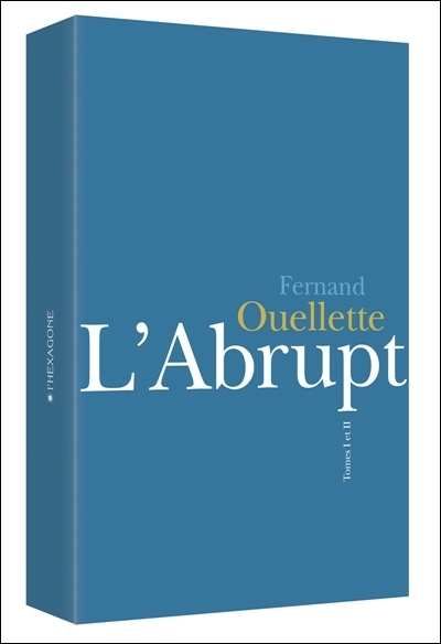L'abrupt : poèmes, 2007-2008
