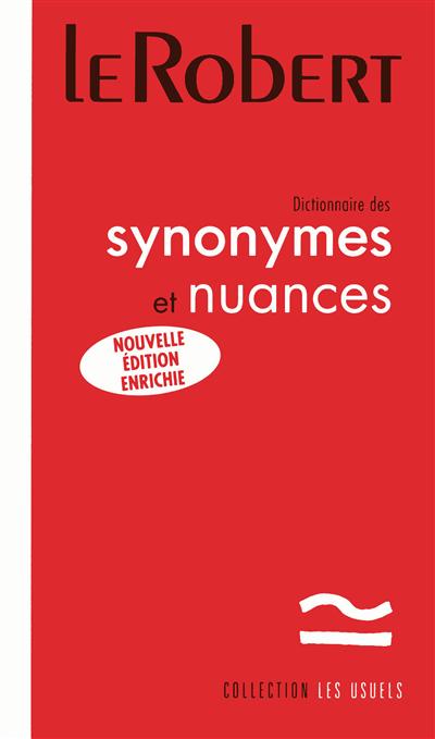 Dictionnaire des synonymes et nuances