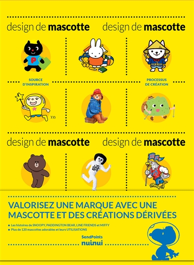 Design de mascotte : source d'inspiration, processus de création, caractéristiques des personnages, créations dérivées