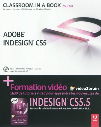 Adobe inDesign CS5 + formation vidéo
