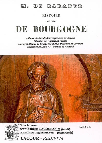 Histoire des ducs de Bourgogne de la maison de Valois. Vol. 4. 1364-1477