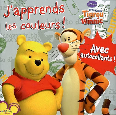 J'apprends les couleurs : mes amis Tigrou et Winnie