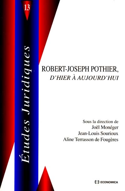 Robert-Joseph Pothier, d'hier à aujourd'hui