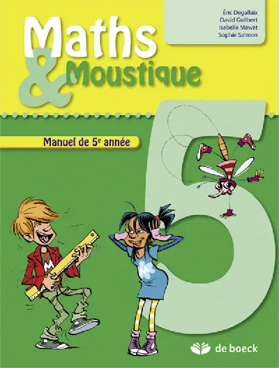 Maths & Moustique 5, manuel de 5e année