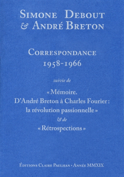 Correspondance, 1958-1966