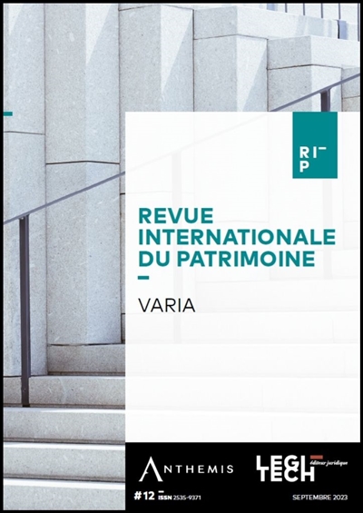Revue internationale du...