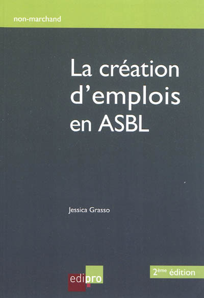 La Création d'emplois en ASBL