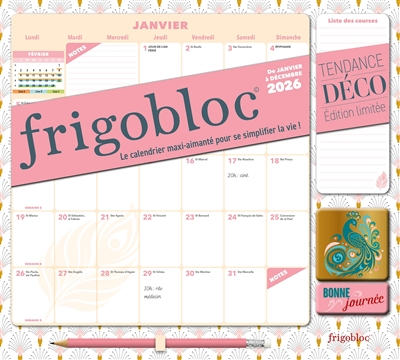 Frigobloc Mensuel 2026 Art...
