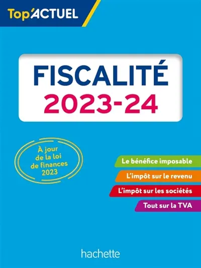 Fiscalité : 2023-2024