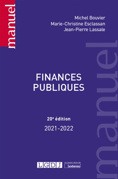 Finances publiques : 2021-2022