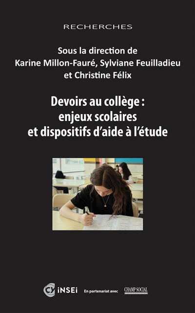 Les enjeux scolaires des dispositifs d'aide aux devoirs