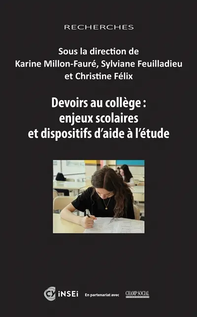 Les enjeux scolaires des dispositifs d'aide aux devoirs