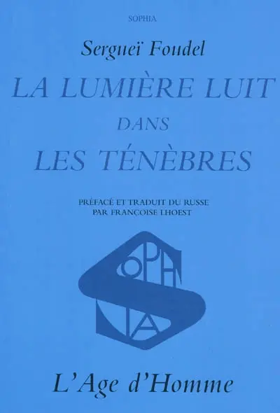 La lumière luit dans les ténèbres