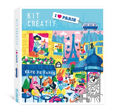 i love paris : kit créatif