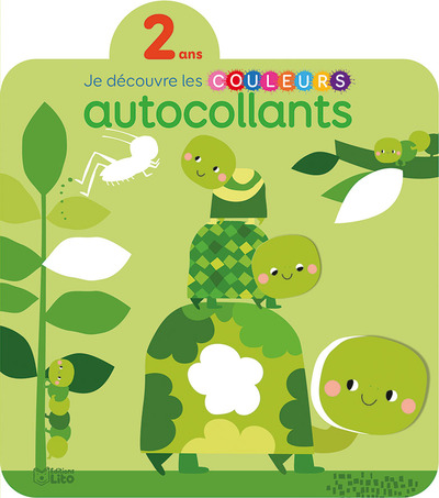 Je découvre les couleurs, autocollants : la nature : 2 ans