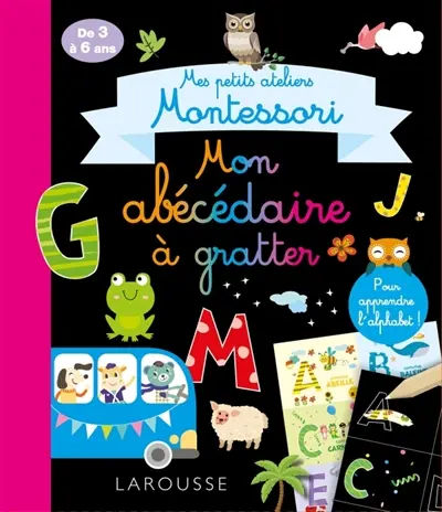 Mon abécédaire à gratter