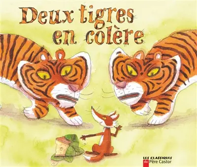 Deux tigres en colère