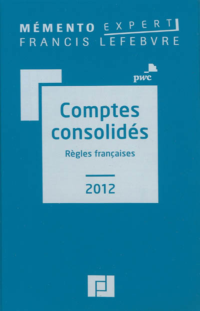 Comptes consolidés 2012 :...