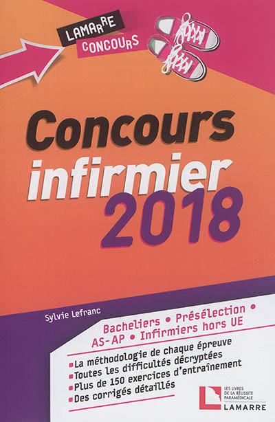 Concours infirmier 2018 : bacheliers, présélection, AS-AP, infirmiers hors UE