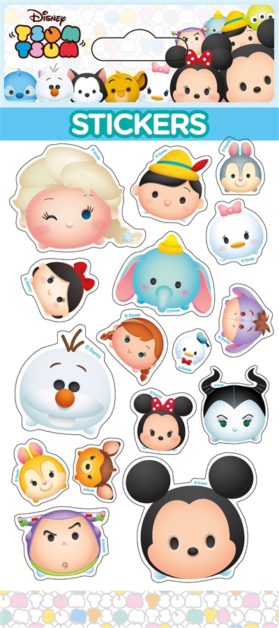 Tsum Tsum : stickers puffy