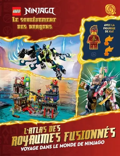 Lego Ninjago. Le soulèvement des dragons : l'atlas des royaumes fusionnés : voyage dans le monde de Ninjago