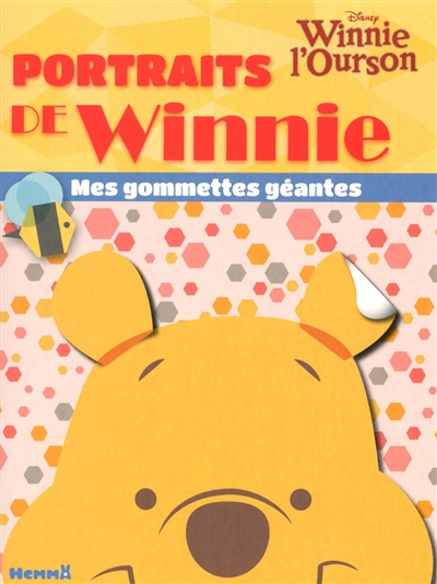 Portraits de Winnie : mes gommettes géantes