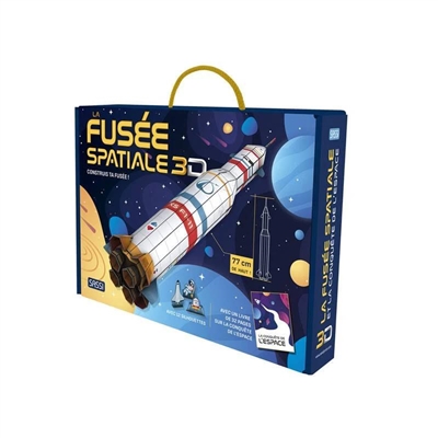 La fusée spatiale 3D : construis ta fusée !