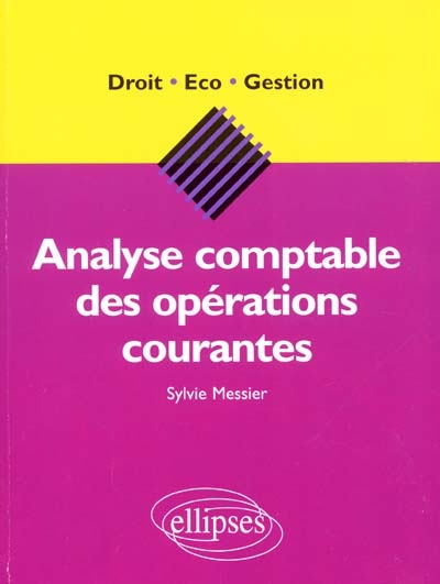 Analyse comptable des opérations courantes