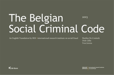 The belgian social criminal code