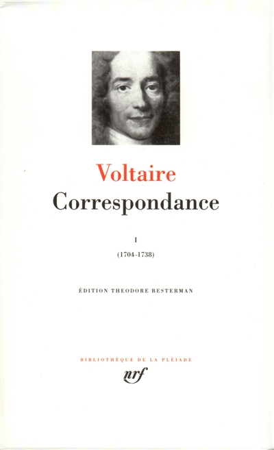 correspondance. vol. 1. décembre 1704-décembre 1738