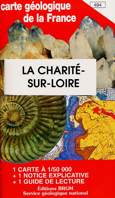 La Charité-sur-Loire : carte géologique de la France à 1/50 000, 494