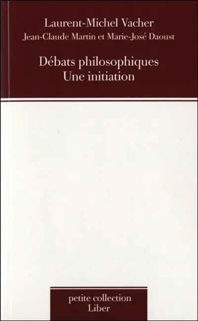 Débats philosophiques : une initiation