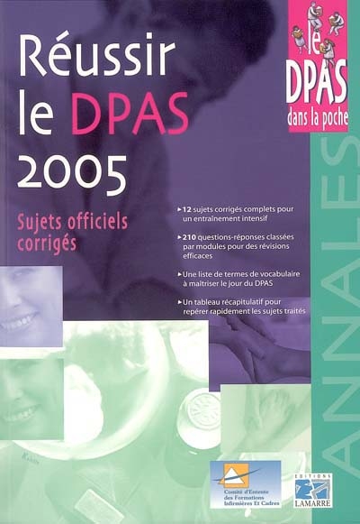 Réussir le DPAS 2005 : annales