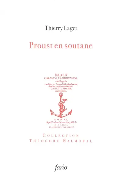 Proust en soutane : aux mânes de l'abbé Vignot