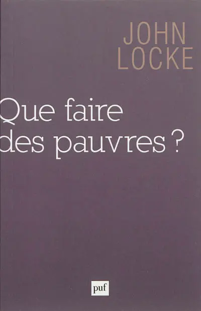 Que faire des pauvres ?