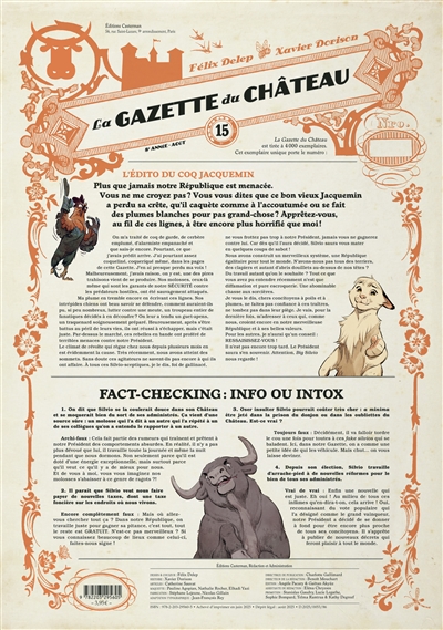 La gazette du château. Vol. 15