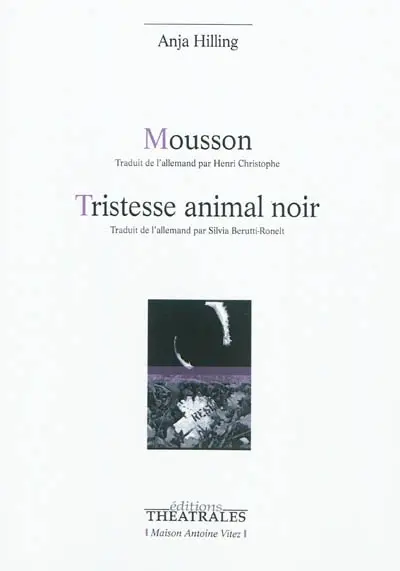 Mousson. Tristesse animal noir