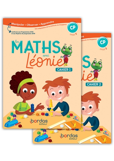 Les maths avec Léonie CP cahier 1