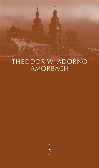 Amorbach et autres fragments autobiographiques
