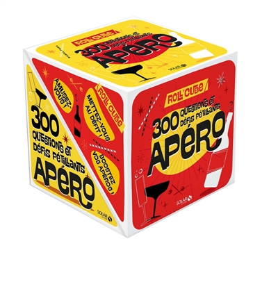 Roll'cube Apéro : 300 questions et défis pétillants
