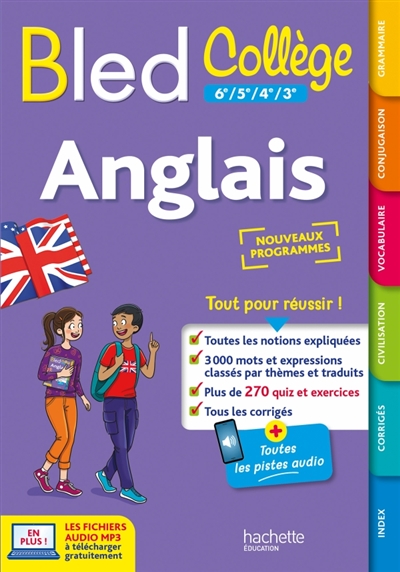 Bled anglais : collège, 6e...