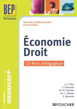 Economie droit BEP tertiaires, seconde professionnelle et terminale : CD-ROM pédagogique