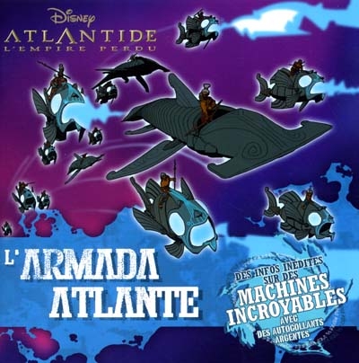 Atlantide l'empire perdu : L'Armada Atlante (Disney Sticker Album)