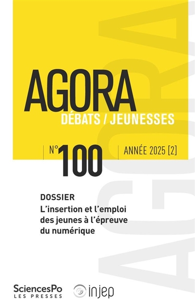 Agora débats jeunesse, n°...